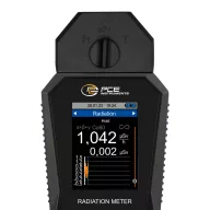   PCE Instruments Geiger számláló Sugárzás: Gamma, Alfa, Béta akusztikus riasztás, optikai jelzés, doziméter funkcióval