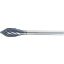 PFERD TOOLS 21460002 Maróstift Hossz 43 mm Átmérő 6 mm Munkahossz 13 mm Szár átmérő 3 mm