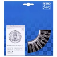   PFERD TOOLS PFERD POS COMBITWIST körkefe csavart RBG HD Ø 178x13 mm M14 acélhuzal Ø 0,50 mm sarokcsiszoló POS RBG 17813/M14 CT ST 0,50 HD 43317036 1 db