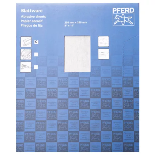 PFERD TOOLS BP ECO AC 230X280 A 100 45015243 Csiszolópapír Szemcsézet 100 (H x Sz) 280 mm x 230 mm 50 db