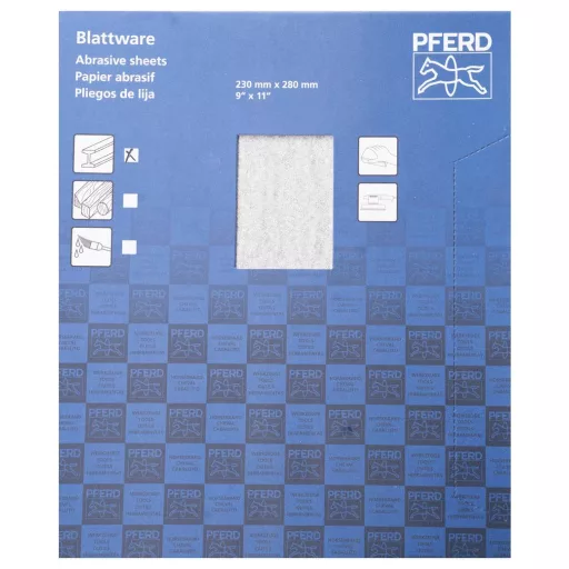 PFERD TOOLS BP ECO AC 230X280 A 120 45015244 Csiszolópapír Szemcsézet 120 (H x Sz) 280 mm x 230 mm 50 db