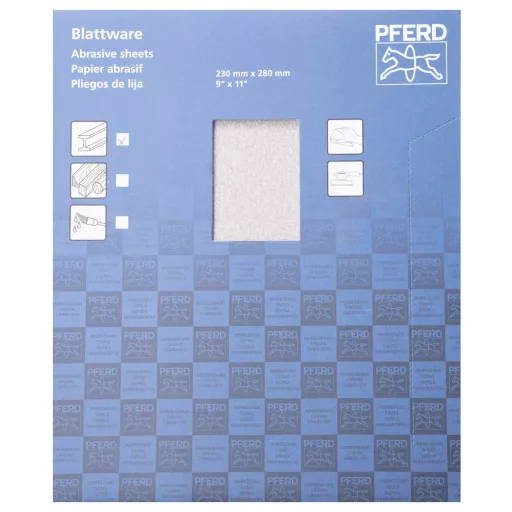 PFERD TOOLS BP ECO AC 230X280 A 220 45015247 Csiszolópapír Szemcsézet 220 (H x Sz) 280 mm x 230 mm 50 db
