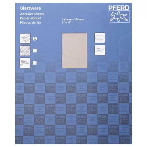 PFERD TOOLS BP ECO AC 230X280 A 400 45015250 Csiszolópapír Szemcsézet 400 (H x Sz) 280 mm x 230 mm 50 db
