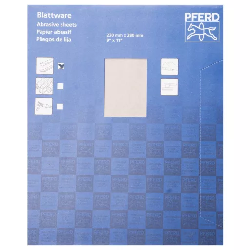PFERD TOOLS BP ECO AC 230X280 A 800 45015252 Csiszolópapír Szemcsézet 800 (H x Sz) 280 mm x 230 mm 50 db