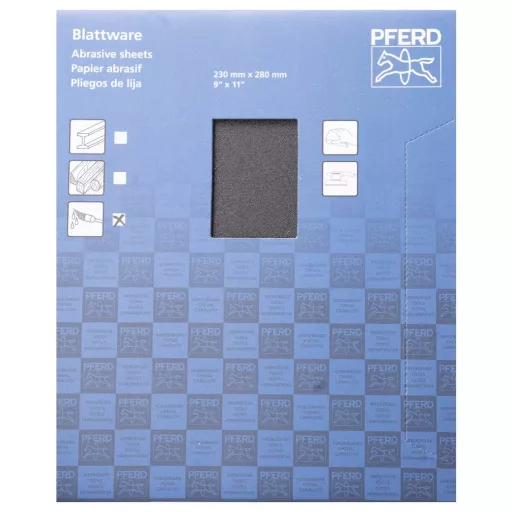 PFERD TOOLS BP-W ECO PAINT 230X280 SiC 180 45015259 Csiszolópapír Szemcsézet 180 (H x Sz) 280 mm x 230 mm 50 db