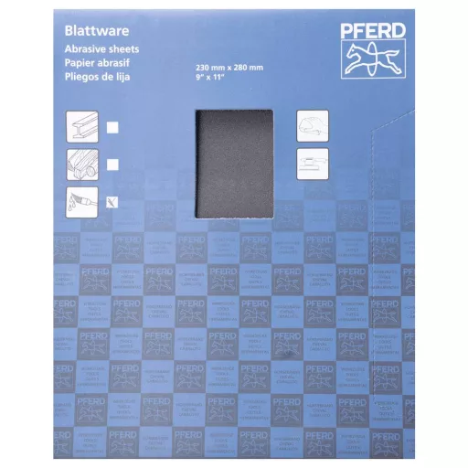 PFERD TOOLS BP-W ECO PAINT 230X280 SiC 240 45015261 Csiszolópapír Szemcsézet 240 (H x Sz) 280 mm x 230 mm 50 db