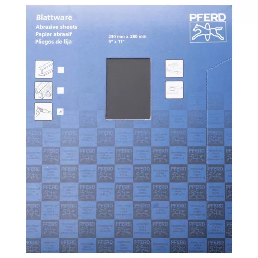 PFERD TOOLS BP-W ECO PAINT 230X280 SiC 800 45015265 Csiszolópapír Szemcsézet 800 (H x Sz) 280 mm x 230 mm 50 db