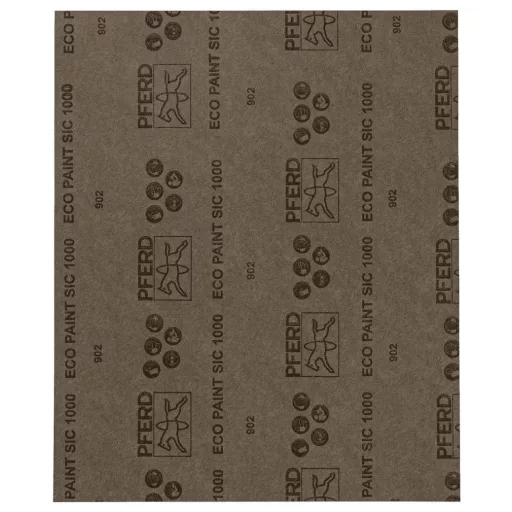 PFERD TOOLS BP-W ECO PAINT 230X280 SiC1000 45015266 Csiszolópapír Szemcsézet 1000 (H x Sz) 280 mm x 230 mm 50 db