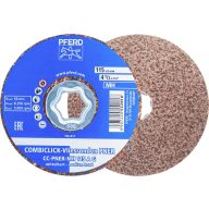   PFERD TOOLS 47700202 PFERD COMBICLICK préselt gyapjú blank CC PNER Ø 115 mm közepesen kemény A durva felületre  115 mm 5 db