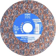   PFERD TOOLS 47700210 PFERD POLINOX préselt gyapjú kerék PNER Ø 150x3 mm furat Ø 25,4 mm közepesen kemény A durva felületre  150 mm 5 db