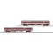 MiniTrix 15691 MiniTrix 15691 N 2 darab Grand Comfort személygépkocsiból álló készlet az SNCF-től