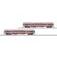 MiniTrix 15691 MiniTrix 15691 N 2 darab Grand Comfort személygépkocsiból álló készlet az SNCF-től
