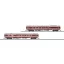 MiniTrix 15692 MiniTrix 15692 N 2 darab Grand Comfort személygépkocsiból álló készlet az SNCF-től