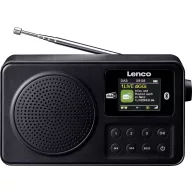Lenco PDR-033BK Koffer rádió DAB+, FM Fekete