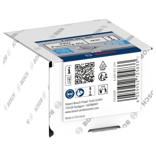 Bosch Accessories 2608001160 2608001160 Krimpelő betét Csőkábelsaruk, Cső csatlakozó 25 - 25 mm²