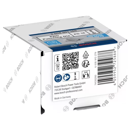 Bosch Accessories 2608001165 2608001165 Krimpelő betét Csőkábelsaruk, Cső csatlakozó 120 - 120 mm²