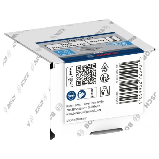 Bosch Accessories 2608001167 2608001167 Krimpelő betét Csőkábelsaruk, Cső csatlakozó 185 - 185 mm²