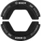 Bosch Accessories 2608001133 2608001133 Krimpelő betét Csőkábelsaruk, Cső csatlakozó 240 - 240 mm²