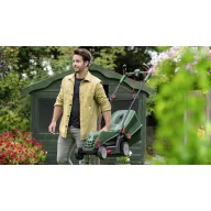   Bosch Home and Garden UniversalRotak 34-405 Elektromos Fűnyíró 1300 W Vágási szélesség (max.) 340 mm