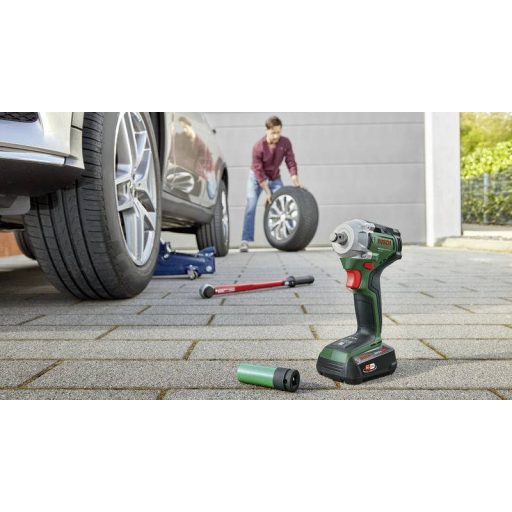 Bosch Home and Garden UniversalImpactDrive 18V-350 0603980304 Akkus ütvecsavarozó 350 Nm 18 V Vele szállított akkuk száma 0