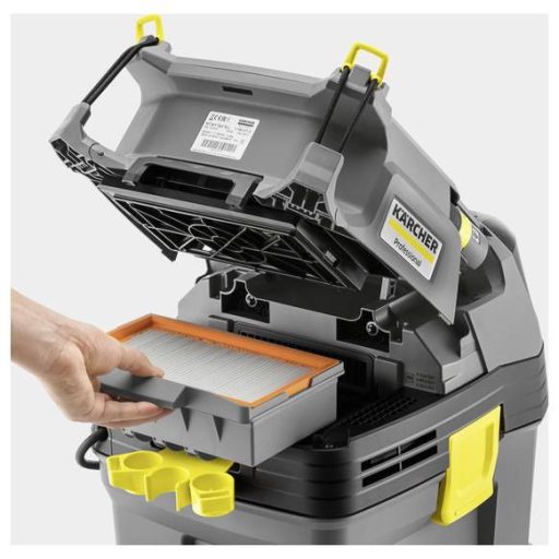 Kärcher Professional NT 30/1 Tact Te L 1.148-211.0 Nedves-/száraz porszívó 1380 W 30 l