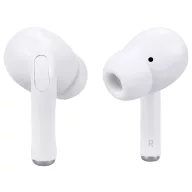   Music Man BT-X72 In Ear headset Bluetooth® Stereo Fehér Noise Cancelling Elemtöltés kijelzés, Headset, Töltőtok, Hangerő szabályozás, Érintéses vezérlés