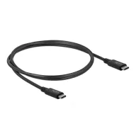   Delock USB C kábel USB-C® dugó, USB-C® dugó 0.80 m Fekete 86979
