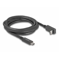  Delock USB C kábel USB-C® dugó, USB-C® dugó 2.00 m Fekete 80035