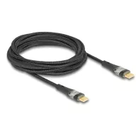   Delock USB C kábel USB 2.0 USB-C® dugó, USB-C® dugó 3.00 m Fekete 80765
