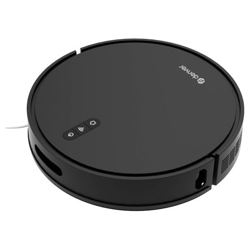 Denver RVC-115 Porszívó robot Fekete Alkalmazás vezérelt