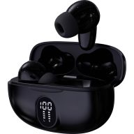   Denver TWE-57B BLACK In Ear fejhallgató Bluetooth® Stereo Fekete Mobiltelefon