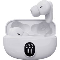   Denver TWE-57W WHITE In Ear fejhallgató Bluetooth® Stereo Fehér Mobiltelefon