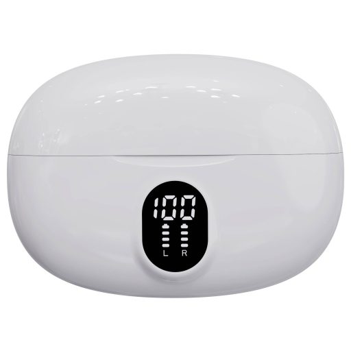 Denver TWE-57W WHITE In Ear fejhallgató Bluetooth® Stereo Fehér Mobiltelefon