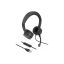 Delock 27180 On Ear headset Vezetékes Fekete Headset Telefon