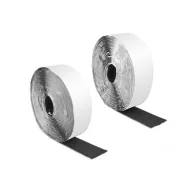   Delock 19094 Tépőzár Felragasztható (H x Sz) 10 m x 50 mm Fekete 1 db