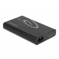   Delock 41453 USB-s töltőkészülék USB-C®, USB-A Power Delivery Fekete Aljzat dugó USB Power Delivery (USB-PD), Túláramvédelem, Gyorstöltő