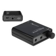 Delock 64056 Fejhallgató erősítő Fekete