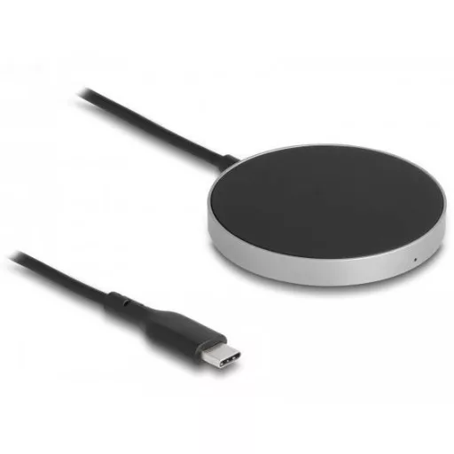 Delock indukciós akkutöltő 1.25 A 66467 66467 Kimenetek 1x USB-C® Fekete