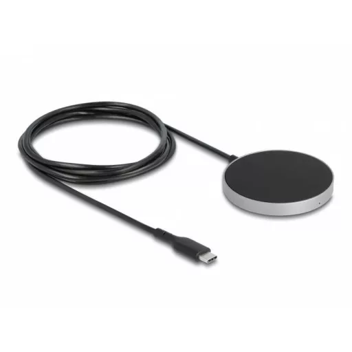 Delock indukciós akkutöltő 1.25 A 66467 66467 Kimenetek 1x USB-C® Fekete