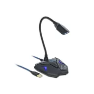   Rátűzhető Ének mikrofon Delock 66330 Átviteli mód:USB Vezetékkel