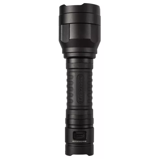 TOOLCRAFT TO-10153320 Kézilámpa Li-ion akkuk Beállítható pontnagyság, Állítható, USB csatlakozóval 1100 lm 30 óra 228 g