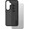PanzerGlass CARE Feature Heat Beat Hátlap Samsung Galaxy S25 Fekete Induktív töltés, Ütésálló CRRFEHBG38388