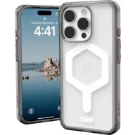   Urban Armor Gear Plyo Hátlap Apple iPhone 16 Pro Szürke, Átlátszó Induktív töltés, MagSafe kompatibilis, Ütésálló 114480113141