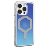   Urban Armor Gear Plyo Hátlap Apple iPhone 16 Pro Kék, Átlátszó Induktív töltés, MagSafe kompatibilis, Ütésálló 114480115E5E