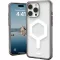 Urban Armor Gear Plyo Hátlap Apple iPhone 16 Pro Max Szürke, Átlátszó Induktív töltés, MagSafe kompatibilis, Ütésálló 114481113141