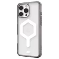   Urban Armor Gear Plyo Hátlap Apple iPhone 16 Pro Max Szürke, Átlátszó Induktív töltés, MagSafe kompatibilis, Ütésálló 114481113141
