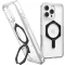 Urban Armor Gear Plyo XTE Hátlap Apple iPhone 16 Pro Max Átlátszó, Fekete Induktív töltés, MagSafe kompatibilis, Álló funkció, Ütésálló 11448911404G