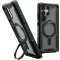 Urban Armor Gear Plasma XTE Kültéri tok Samsung Galaxy S25 Ultra Fekete, Narancs Induktív töltés, Álló funkció, Ütésálló 214467114097