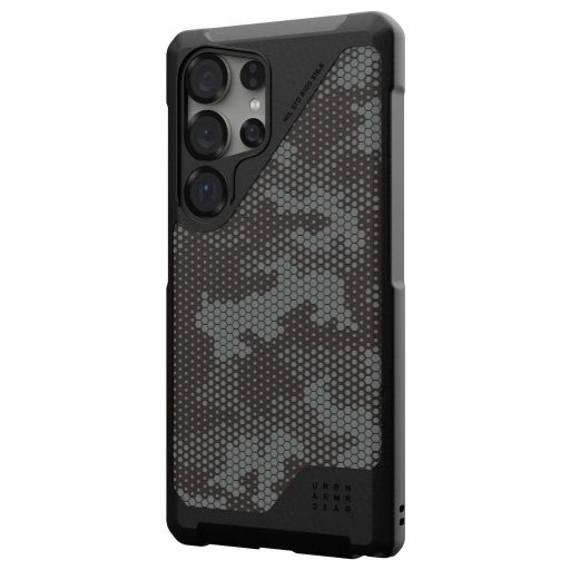 Urban Armor Gear Metropolis LT Kültéri tok Samsung Galaxy S25 Ultra Szürke Induktív töltés, Ütésálló 214470113234