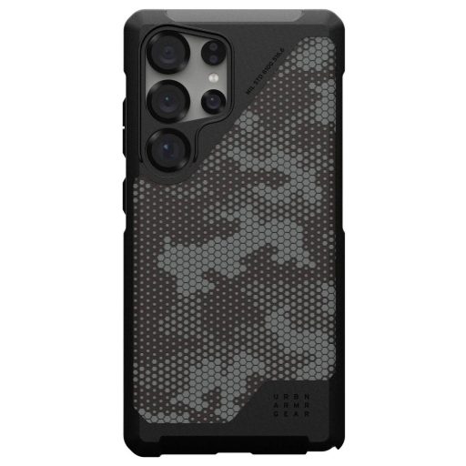 Urban Armor Gear Metropolis LT Kültéri tok Samsung Galaxy S25 Ultra Szürke Induktív töltés, Ütésálló 214470113234